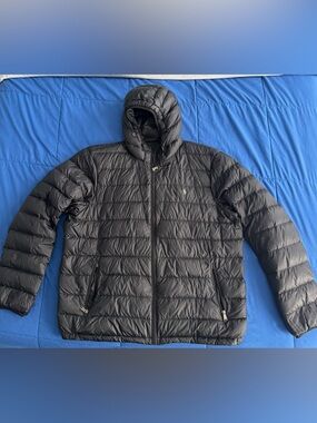Ralph Lauren Black Quilted Hooded Puffer Jacket